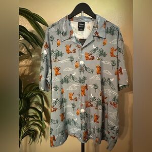Disney Men's Brother Bear 🐻 Mountain Print Shirt